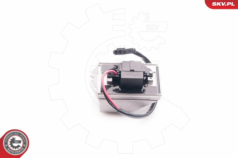 Resistor, interior blower